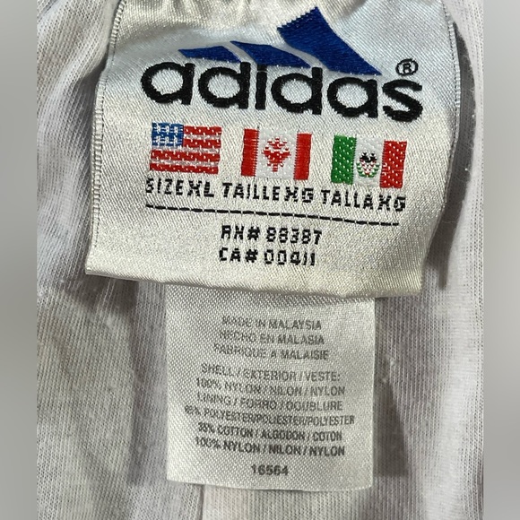 Adidas Black Sweatpants Gold Logo Size XL - Picture 4 of 9